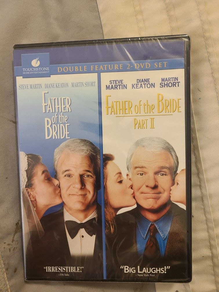 New. DVD. Father Of The Bride And Father Of The Bride Part II.
