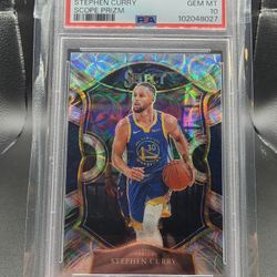 2020 Select Stephen Curry Scope Prizm PSA 10