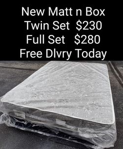 NEW Twin & Full Mattress Sets Delivery FREE Today