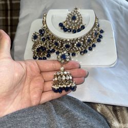 Blue Gold Full Jewelry Set