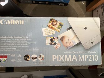 NEW OPEN BOX Canon Pixma MP210 All-In-One Printer Copier Scanner