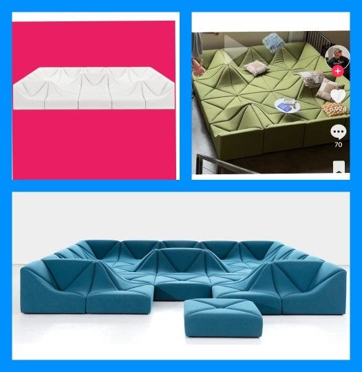 BRAND NEW DUNE COUCH SOFA SET, SIZE 12x12x12x12FT Velvet FABRICS