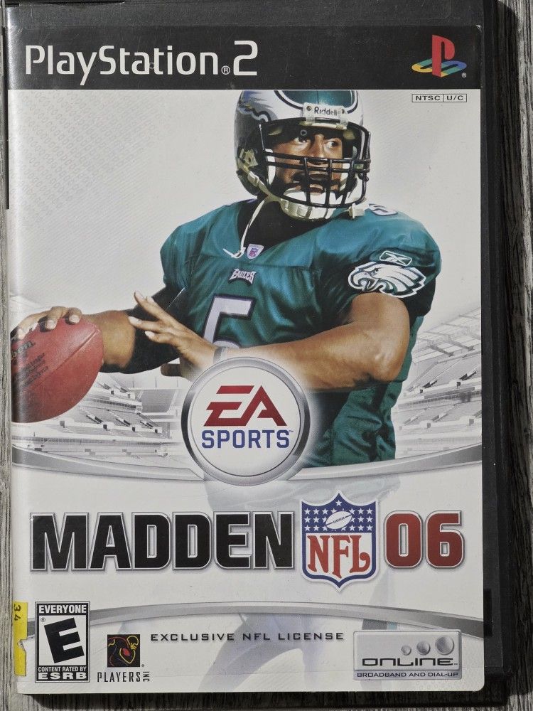 MADDEN NFL 2006 FOR PS2