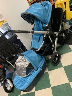 Uppa Baby Stroller with Bassinet and Second Seat