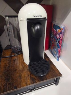 Nespresso by Breville VertuoPlus Coffee & Espresso Machine in white