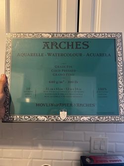 Arches watercolor paper packs
