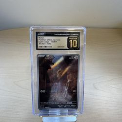 CGC Pristine 10 Meltan Art Rare 081/071 Pokémon Japanese Cyber Judge sv5M Slab