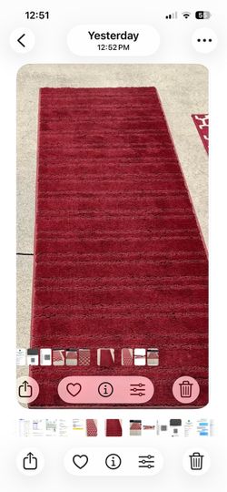 Large red Runner.