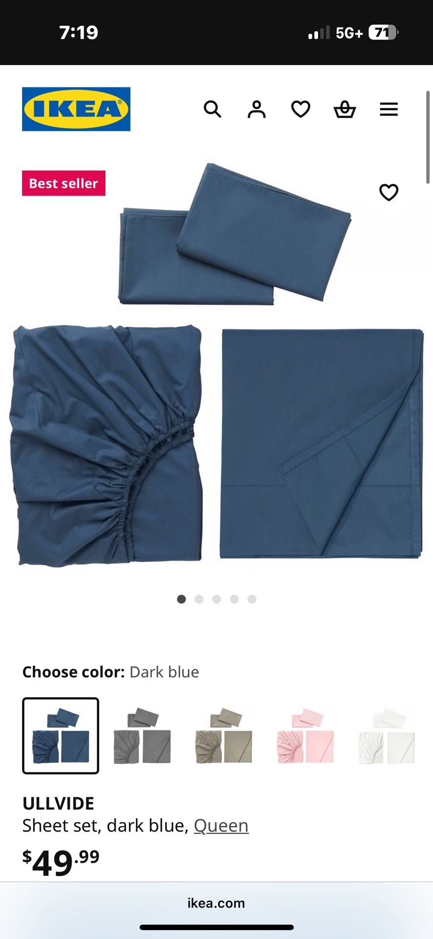IKEA Queen Bed Set