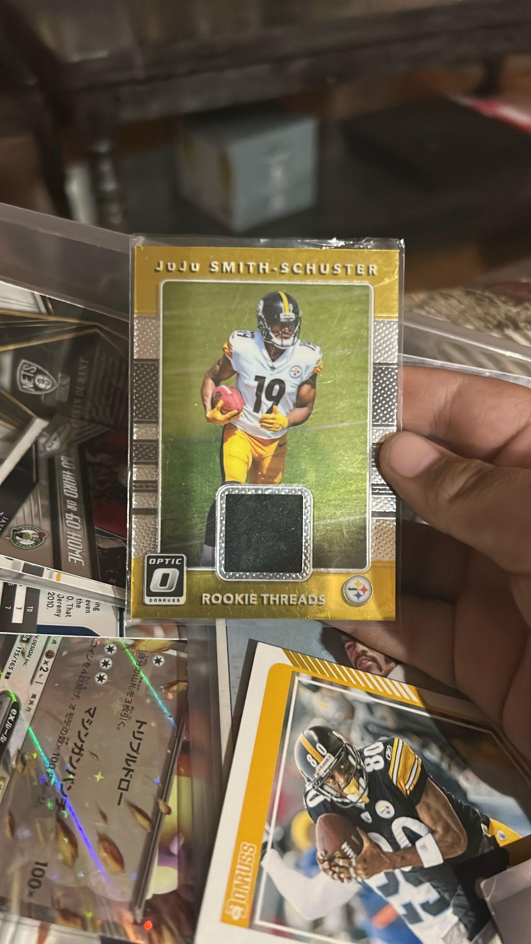 Rookie, juju Smith patch card