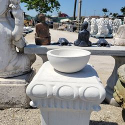 Concrete Planter Pots / Cement Backyard Patio Pot Garden Planters