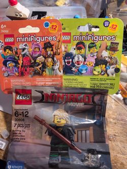 Lego minifigures x3 sealed