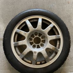 Acura TL Type S Stock Spare Wheel With Tire 17 Inch