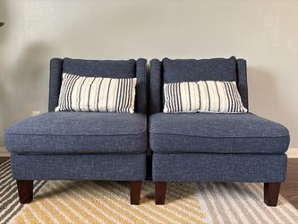 Fabric Accent Chair X 2