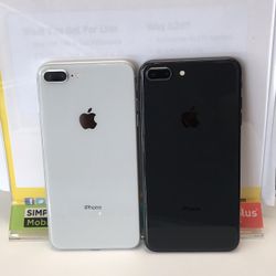 iPhone 8 Plus 64GB Unlocked Excellent Condition $299 Each