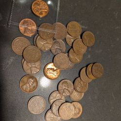 Pile Of Wheat Cents