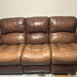 1 Piece Leather Couch