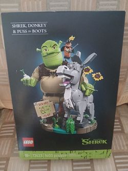 Lego Shrek, Donkey, and Puss in Boots (72423) - new, sealed