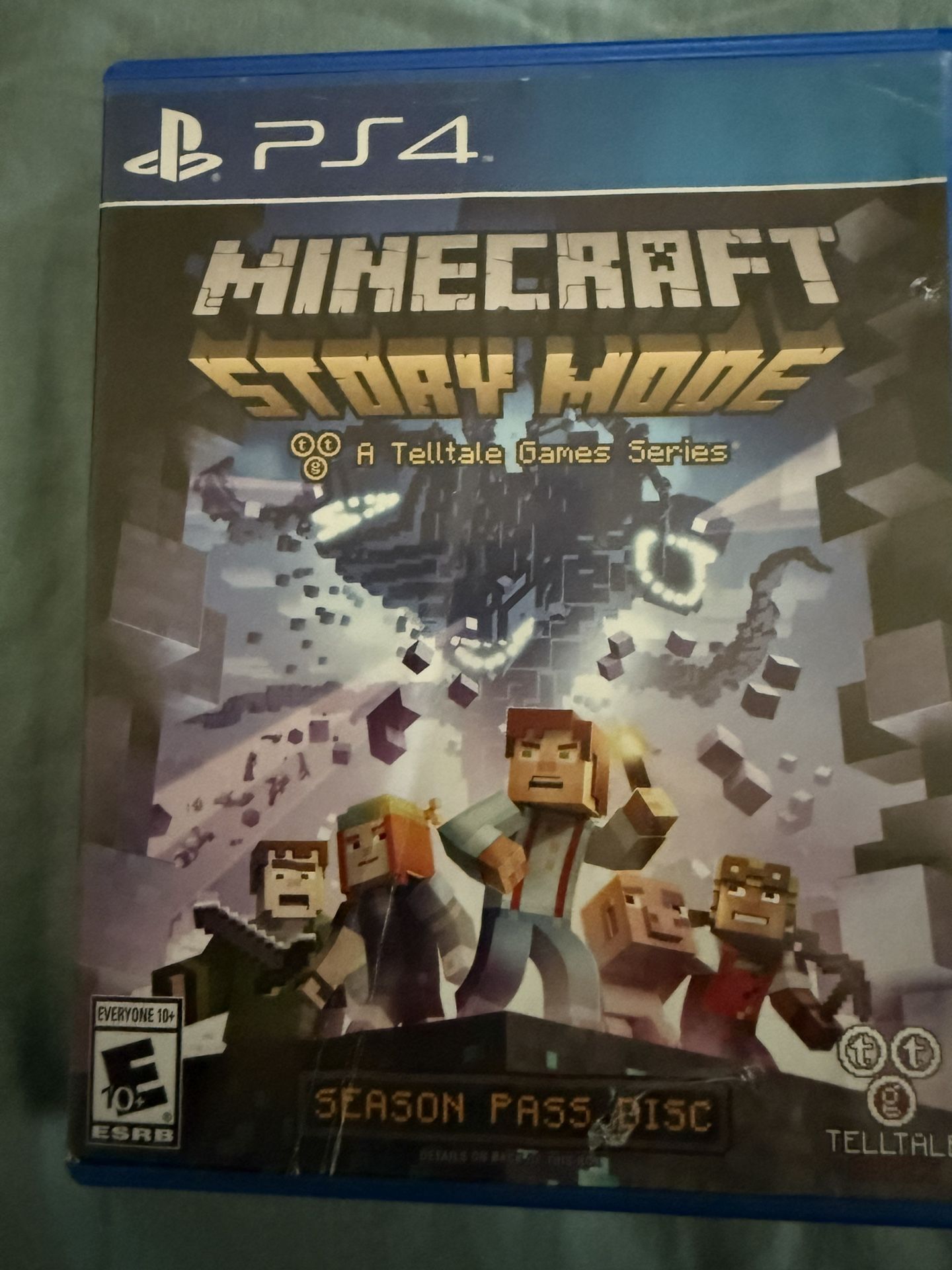 PS4 Game- Minecraft Story Mode