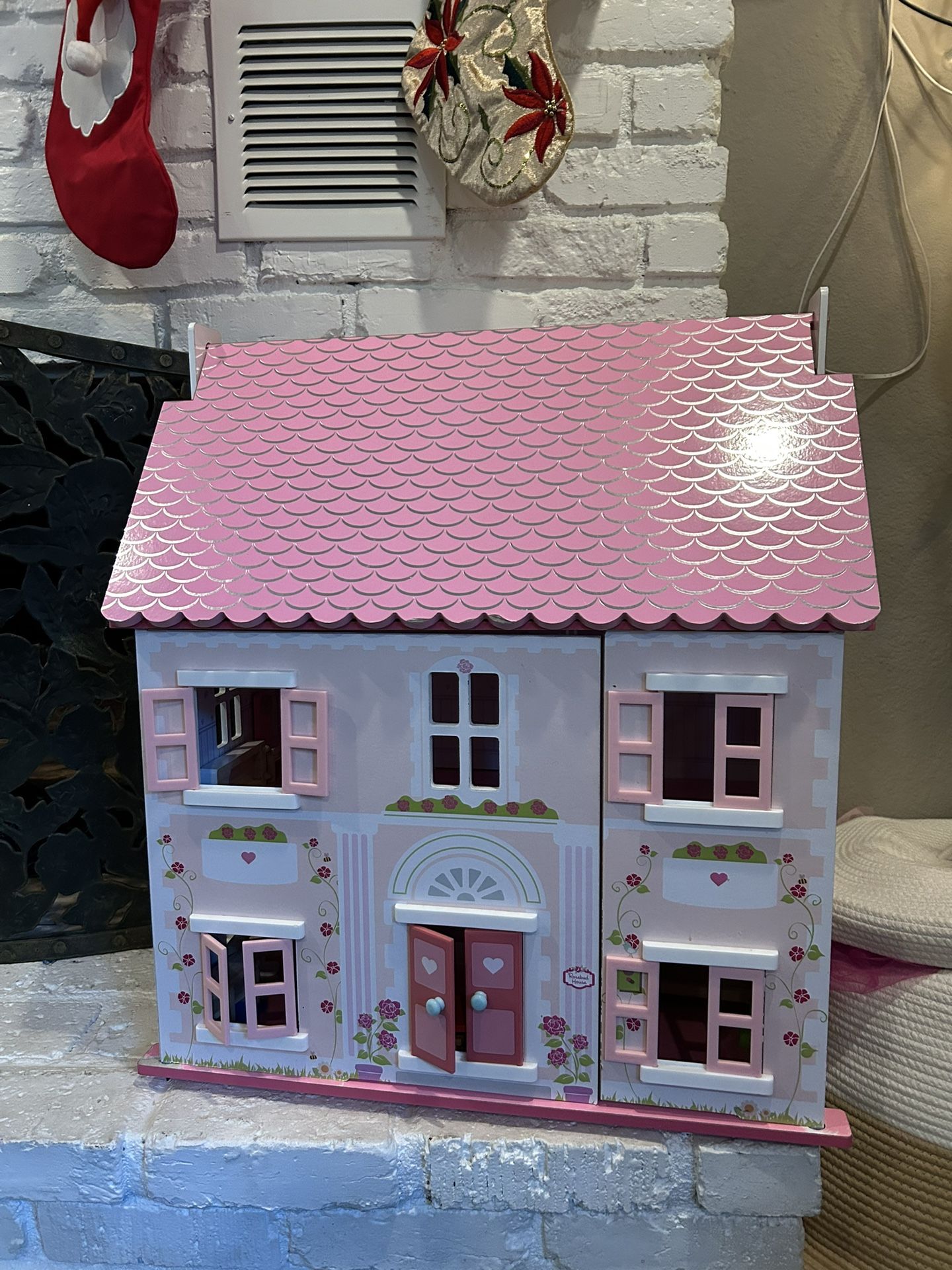 Doll House And Furniture