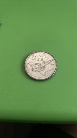 Canada 25 cent coin