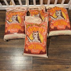 Catalyst Soft Wood Cat Litter 20 Lbs 4 Brand New Bags
