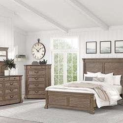 Brand New 4pc Queen Bedroom Set (Available In Eastern King)