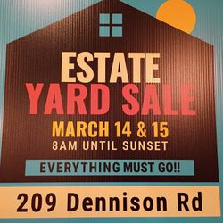 Estate Yard Sale