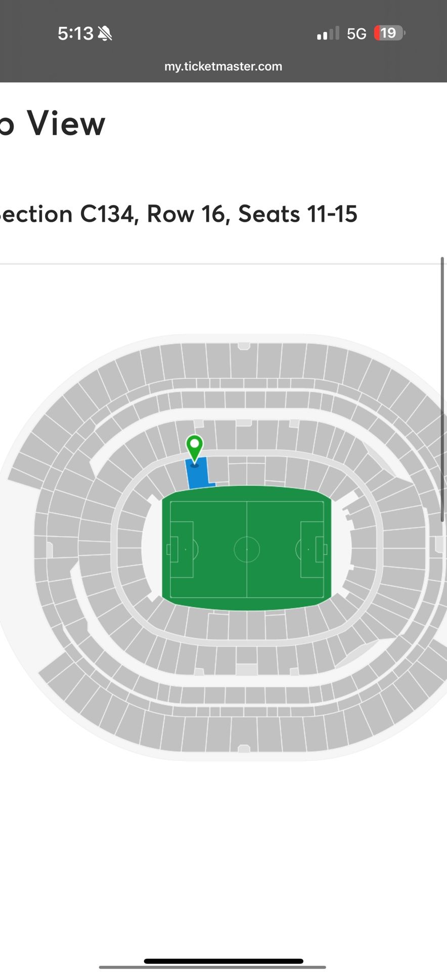 Fifa Gold Cup 6/14/25 INGLEWOOD SOFI 2 tickets