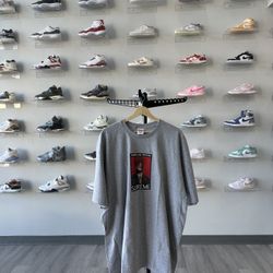 Brand New Supreme American Psycho Tee Grey Size XXL