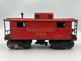Vintage Lionel Pennsylvania 477618 Lighted Caboose O Gauge Postwar Untested