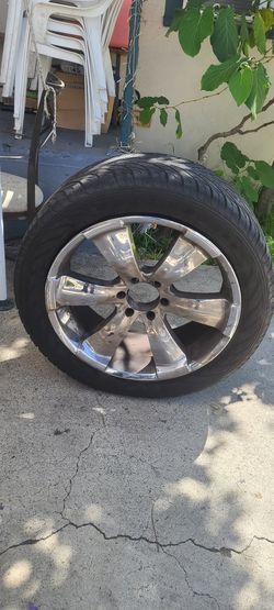 GOT ALL 4 RIMS WITH OK TIRES FOR SALE