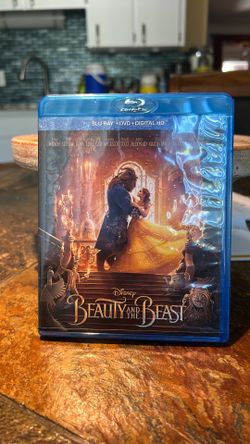 Disney beauty and the beast live action blu ray dvd