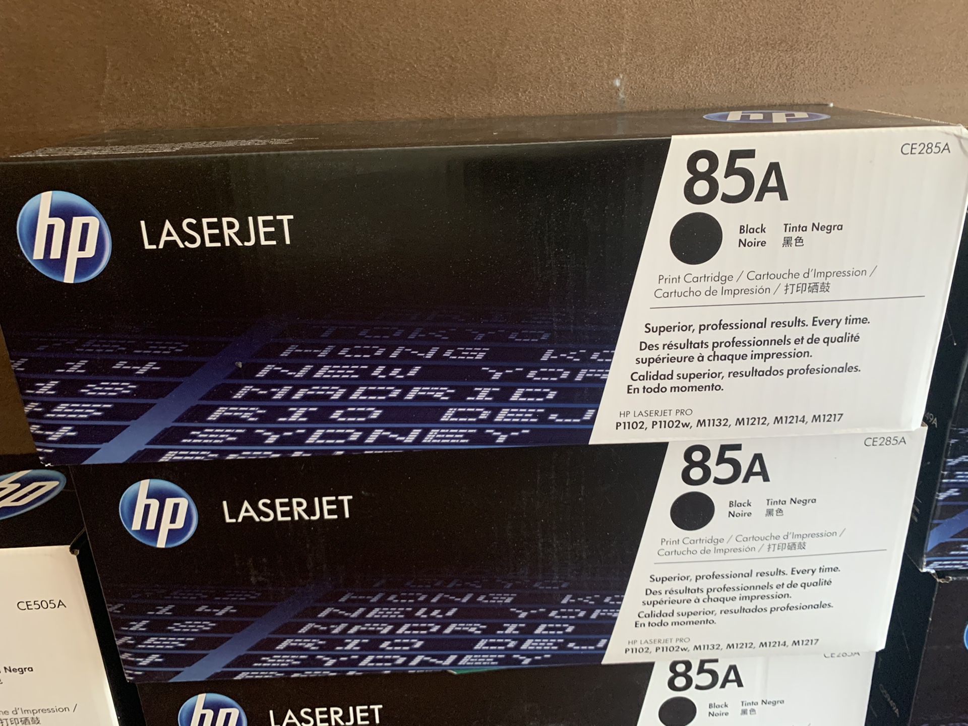 New HP laser jet printer cartridge for CE285a