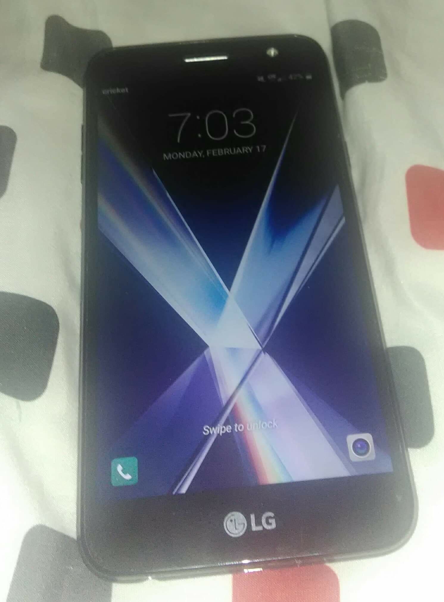 LG X Charger phone From Cricket Like New