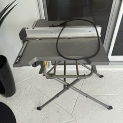 Ryobi Table Saw with stand