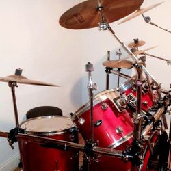Pacific (RED) DW Drum Set