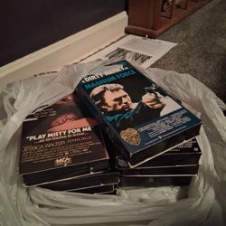 2 Bags Of Vhs