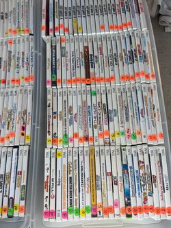 Nintendo Wii Games ! Price is on the game ! Super Mario ! Available today !
