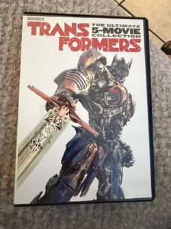 Transformers 5-movie DVD collection like new $10 FIRM