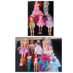 Rainbow High Etc Dolls Lot