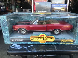 Diecast 69’ Plymouth GTX Convertible 1/18 1:18!!! More cars/trucks on my page!,,