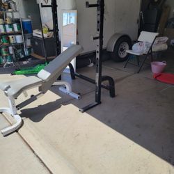Squat Rack Bench 