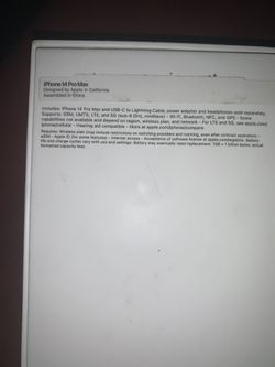 iPhone 14 Pro Max Purple READ DESCRIPTION