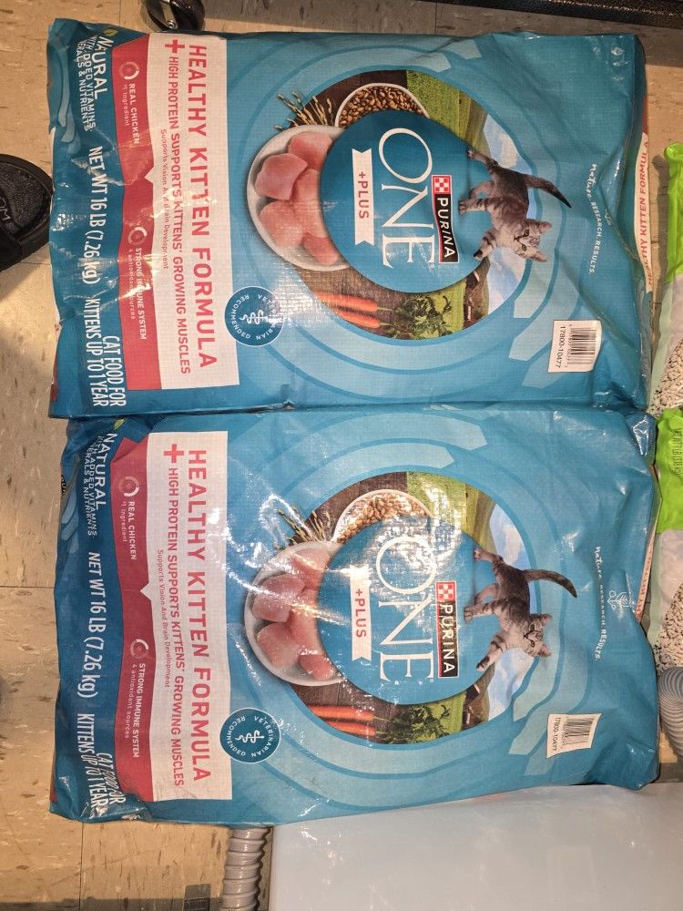 Purina One Plus Kitten Food 16Lb