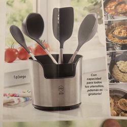 Organizador De Lujo Con Set De Cucharas Princess House 