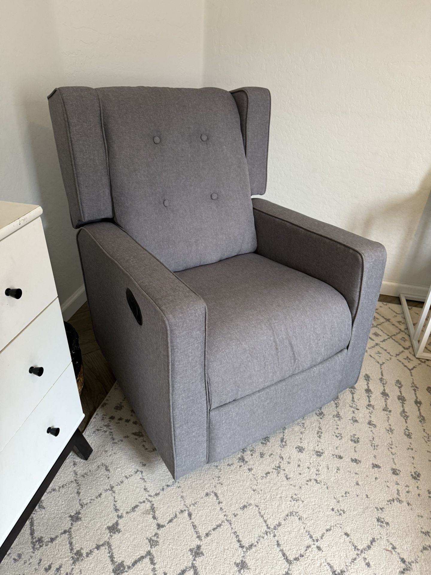 Rocking Swivel Glider Chair For Nursery