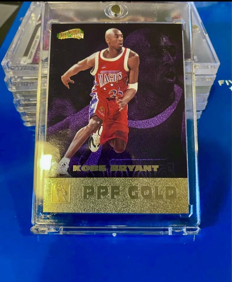 Kobe Bryant  Rookie, Showcase + Metal Card