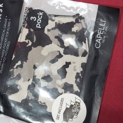 CAPELLI NEW YORK SMOOTH FIT FACE MASKS