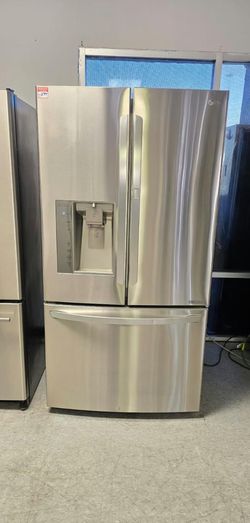 LG French Door Fridge – Stainless, Ice/Water, 26 cu ft